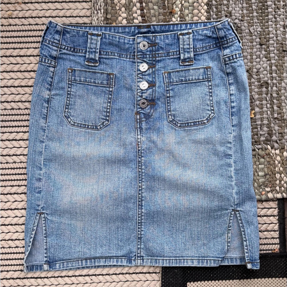 Levi’s Blue Jean Mini Skirt